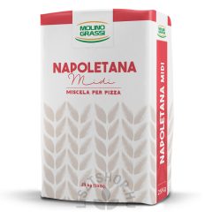 MOLINO GRASSI NAPOLETANA MIDI (linea Pizza) - 25 kg