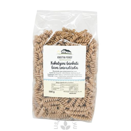 Kukutyini száraztészta  - orsó 500 g 