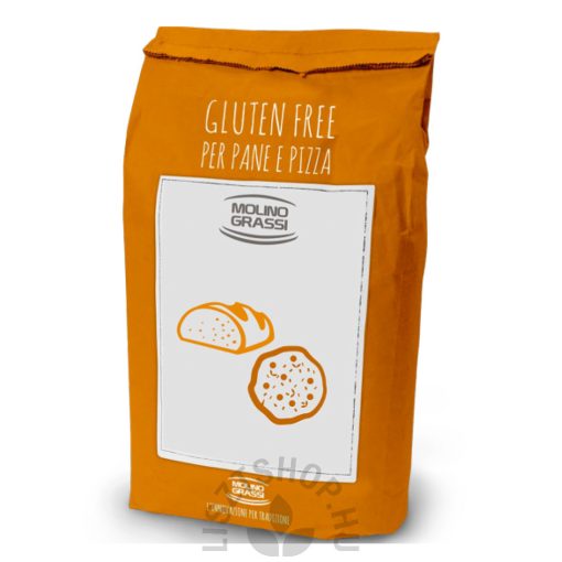 MOLINO GRASSI GLUTEN FREE per Pane e Pizza – 15 KG