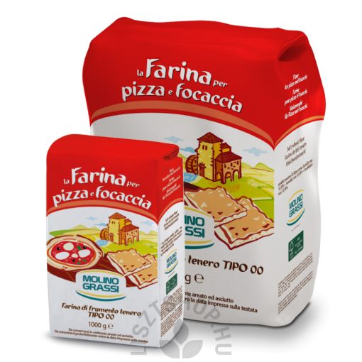 MOLINO GRASSI Farina 00 Pizza e Focaccia - 1 kg