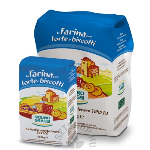 MOLINO GRASSI Farina 00 Torte e Biscotti - 1kg